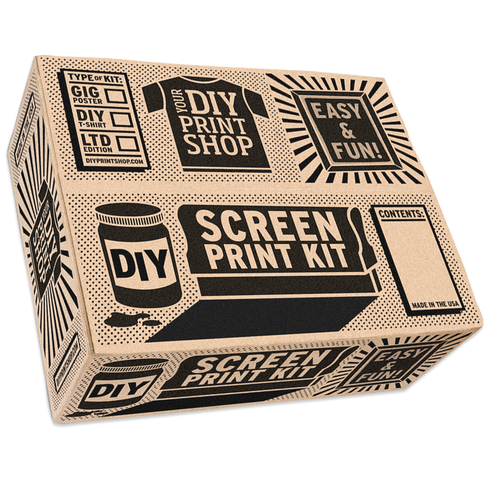 hænge Overvind Tegnsætning DIY Screen Printing at Home Kits by DIY Print Shop® Made In USA