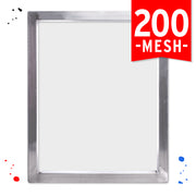 Add-On: Aluminum Frame Screen w/ 200 White Mesh